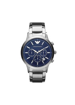 Zegarek Emporio Armani AR2448 Srebrny ze sklepu eobuwie.pl w kategorii Zegarki - zdjęcie 181315071