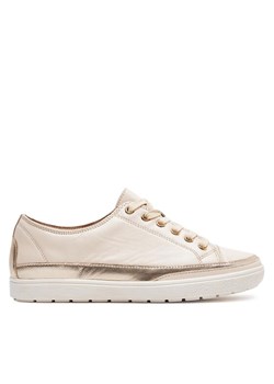 Sneakersy Caprice 9-23654-42 Écru ze sklepu eobuwie.pl w kategorii Buty sportowe damskie - zdjęcie 181315083