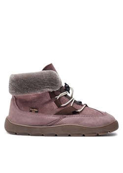 Trzewiki Froddo Zeru Tex Cosy Barefoot G3110258-4 S Różowy ze sklepu eobuwie.pl w kategorii Buty zimowe dziecięce - zdjęcie 181315692