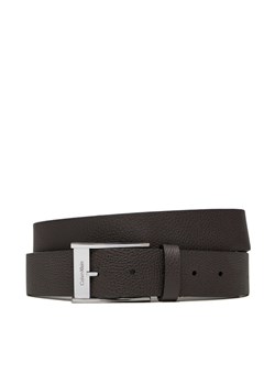 Pasek Męski Calvin Klein Ck Sleek Pb 35mm K50K511959 Brązowy ze sklepu eobuwie.pl w kategorii Paski męskie - zdjęcie 181315802