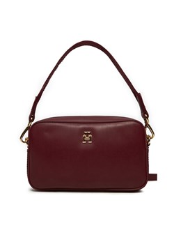 Torebka Tommy Hilfiger AW0AW16894 Bordowy ze sklepu eobuwie.pl w kategorii Torebki damskie - zdjęcie 181315864