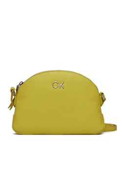 Torebka Calvin Klein Re-Lock Seasonal Crossbody Md K60K611444 Żółty ze sklepu eobuwie.pl w kategorii Listonoszki - zdjęcie 181315942