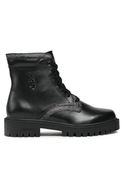 Botki U.S. Polo Assn. KARMA007 Czarny ze sklepu eobuwie.pl w kategorii Workery damskie - zdjęcie 181316130
