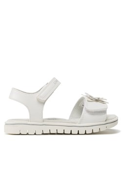 Sandały Lumberjack SANDAL WITH FLOWER Biały ze sklepu eobuwie.pl w kategorii Sandały dziecięce - zdjęcie 181316133