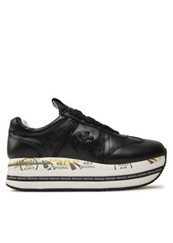 Sneakersy Premiata Beth 7107 Czarny ze sklepu eobuwie.pl w kategorii Buty sportowe damskie - zdjęcie 181316164