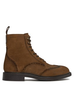 Kozaki Gant Millbro Mid Boot 27643417 Khaki ze sklepu eobuwie.pl w kategorii Buty zimowe męskie - zdjęcie 181316184