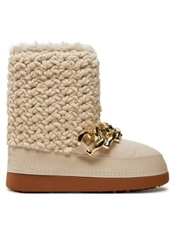 Śniegowce LOVE MOSCHINO JA24322G0LISI120 Beżowy ze sklepu eobuwie.pl w kategorii Śniegowce damskie - zdjęcie 181316264