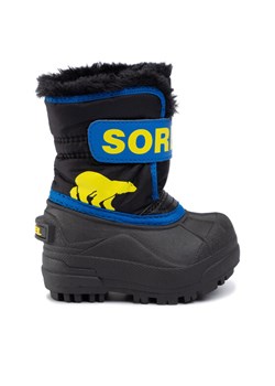 Śniegowce Sorel Toddler Snow Commander NV1960 Czarny ze sklepu eobuwie.pl w kategorii Buty zimowe dziecięce - zdjęcie 181316323