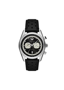 Zegarek Emporio Armani Racer AR11635 Czarny ze sklepu eobuwie.pl w kategorii Zegarki - zdjęcie 181316400