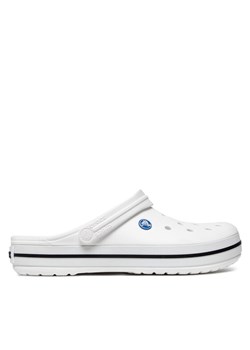 Klapki Crocs Crocband 11016 Biały ze sklepu eobuwie.pl w kategorii Klapki damskie - zdjęcie 181316420