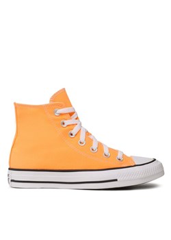 Trampki Converse Chuck Taylor All Star Hi A04392C Pomarańczowy ze sklepu eobuwie.pl w kategorii Trampki damskie - zdjęcie 181316464