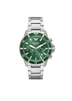 Zegarek Emporio Armani AR11500 Srebrny ze sklepu eobuwie.pl w kategorii Zegarki - zdjęcie 181316602