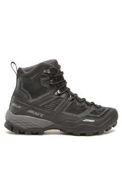 Trekkingi Mammut Ducan High Gtx GORE-TEX 3030-03471-0052-1080 Czarny ze sklepu eobuwie.pl w kategorii Buty trekkingowe męskie - zdjęcie 181316611
