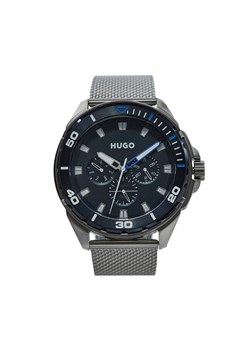 Zegarek Hugo Fresh 1530287 Srebrny ze sklepu eobuwie.pl w kategorii Zegarki - zdjęcie 181316651