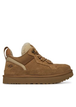 Sneakersy Ugg M Lowmel 1170750 Brązowy ze sklepu eobuwie.pl w kategorii Buty sportowe męskie - zdjęcie 181316654