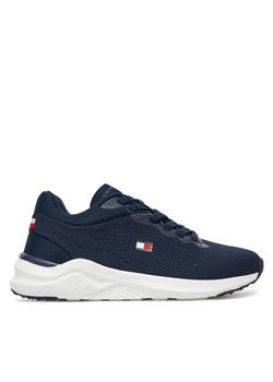 Sneakersy Tommy Hilfiger T3X9-33879-1219800 Granatowy ze sklepu eobuwie.pl w kategorii Buty sportowe dziecięce - zdjęcie 181316862