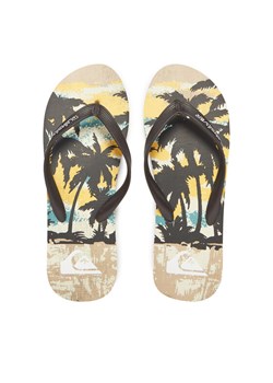 Japonki Quiksilver AQYL101430 Czarny ze sklepu eobuwie.pl w kategorii Klapki męskie - zdjęcie 181316904