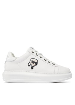 Sneakersy KARL LAGERFELD KL62530N Biały ze sklepu eobuwie.pl w kategorii Buty sportowe damskie - zdjęcie 181316911