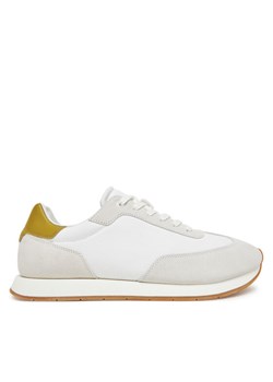 Sneakersy Calvin Klein Low Prof Runn Laceup Cv Mix HM0HM01723 Biały ze sklepu eobuwie.pl w kategorii Buty sportowe męskie - zdjęcie 181317112