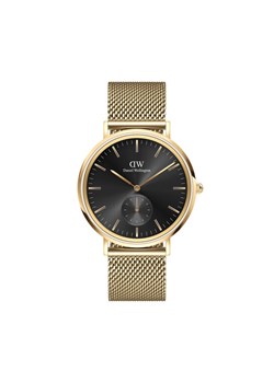 Zegarek Daniel Wellington Classic Multi-Eye Evergold Onyx DW00100713 Złoty ze sklepu eobuwie.pl w kategorii Zegarki - zdjęcie 181317254
