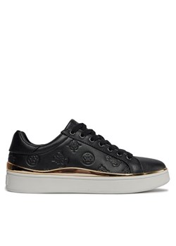 Sneakersy Guess FL8BNY FAL12 Czarny ze sklepu eobuwie.pl w kategorii Trampki damskie - zdjęcie 181317290