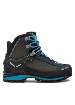 Trekkingi Salewa Crow Gtx GORE-TEX 61329-3985 Czarny ze sklepu eobuwie.pl w kategorii Buty trekkingowe damskie - zdjęcie 181317303