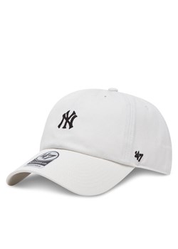 Czapka z daszkiem 47 Brand MLB New York YankeesFoundation ’47 CLEAN UP B-FNDTN17GWS Biały ze sklepu eobuwie.pl w kategorii Czapki z daszkiem damskie - zdjęcie 181317454