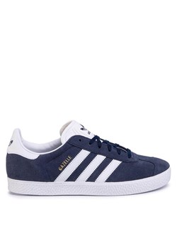 Sneakersy adidas Gazelle J BY9144 Granatowy ze sklepu eobuwie.pl w kategorii Trampki dziecięce - zdjęcie 181317533