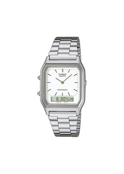 Zegarek Casio AQ-230A-7DMQYES Srebrny ze sklepu eobuwie.pl w kategorii Zegarki - zdjęcie 181317792