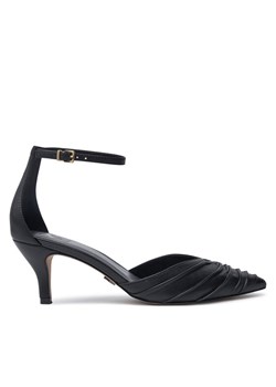 Sandały DKNY Vanda Ankle K3432119 Czarny ze sklepu eobuwie.pl w kategorii Sandały damskie - zdjęcie 181318012