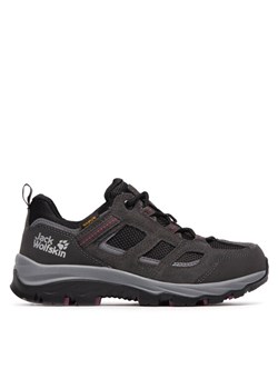 Trekkingi Jack Wolfskin Vojo 3 Texapore Low W 4042451 Szary ze sklepu eobuwie.pl w kategorii Buty trekkingowe damskie - zdjęcie 181318143