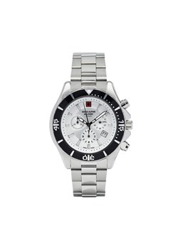 Zegarek Swiss Alpine Military 7040.9132 Srebrny ze sklepu eobuwie.pl w kategorii Zegarki - zdjęcie 181318344