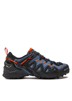 Trekkingi Salewa Ms Wildfire Edge Gtx GORE-TEX 61375-8669 Granatowy ze sklepu eobuwie.pl w kategorii Buty trekkingowe męskie - zdjęcie 181318403