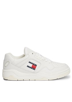 Sneakersy Tommy Jeans Tjw New Basket Sneaker Lc EN0EN02524 Écru ze sklepu eobuwie.pl w kategorii Buty sportowe damskie - zdjęcie 181318524