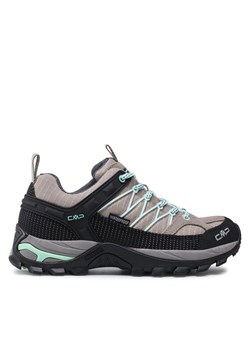 Trekkingi CMP Rigel Low Wmn Trekking Shoe Wp 3Q54456 Szary ze sklepu eobuwie.pl w kategorii Buty trekkingowe damskie - zdjęcie 181318632