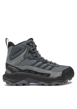 Trekkingi Merrell Speed Strike 2 Thermo Mid Wp J037769 Szary ze sklepu eobuwie.pl w kategorii Buty trekkingowe męskie - zdjęcie 181318714