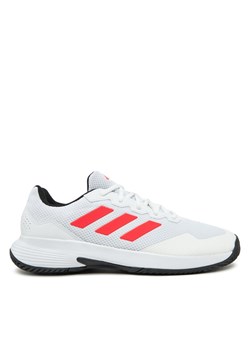 Buty do tenisa adidas Gamecourt 2.0 IH3097 Biały ze sklepu eobuwie.pl w kategorii Buty sportowe męskie - zdjęcie 181318751