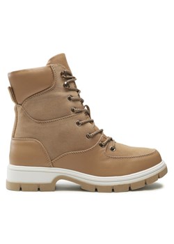 Trapery JENNY WS5671-01 Brązowy ze sklepu eobuwie.pl w kategorii Workery damskie - zdjęcie 181318770