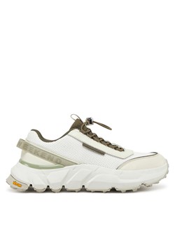 Sneakersy Weekend Max Mara Albatro 2515761034650 Khaki ze sklepu eobuwie.pl w kategorii Buty sportowe damskie - zdjęcie 181318781