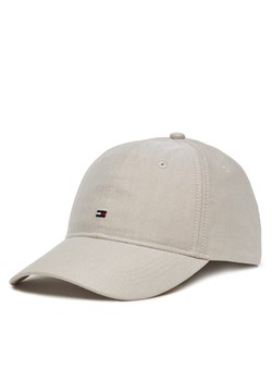 Czapka z daszkiem Tommy Hilfiger Th Flag Oxford 6 Panel Cap AM0AM13160 Beżowy ze sklepu eobuwie.pl w kategorii Czapki z daszkiem męskie - zdjęcie 181318894