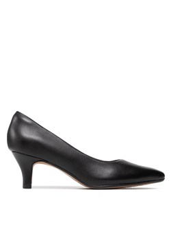 Półbuty Clarks Linvale Jerica 261372084 Czarny ze sklepu eobuwie.pl w kategorii Czółenka - zdjęcie 181318902
