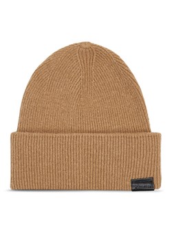 Czapka Calvin Klein Leather Patch Docker Beanie K50K510978 Zielony ze sklepu eobuwie.pl w kategorii Czapki zimowe męskie - zdjęcie 181319224