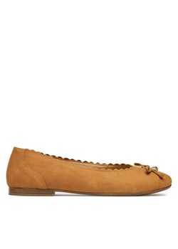 Baleriny Sergio Bardi RST-F1096-01SB Brązowy ze sklepu eobuwie.pl w kategorii Balerinki - zdjęcie 181319300
