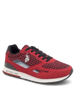 Sneakersy U.S. Polo Assn. TABRY006M/CHT1 Czerwony ze sklepu eobuwie.pl w kategorii Buty sportowe męskie - zdjęcie 181319314