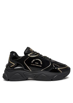 Sneakersy KARL LAGERFELD KL65648L Czarny ze sklepu eobuwie.pl w kategorii Buty sportowe damskie - zdjęcie 181319404