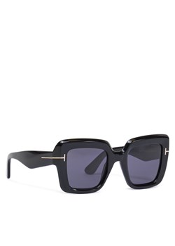 Okulary przeciwsłoneczne Tom Ford FT1157 01A Czarny ze sklepu eobuwie.pl w kategorii Okulary przeciwsłoneczne damskie - zdjęcie 181319490