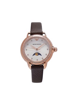 Zegarek Emporio Armani Mia AR11568 Brązowy ze sklepu eobuwie.pl w kategorii Zegarki - zdjęcie 181319740