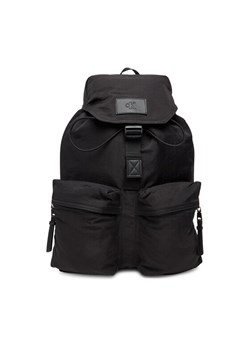 Plecak Calvin Klein Jeans Metro Nylon Flap Bp 43 Ny LV04G3085G Czarny ze sklepu eobuwie.pl w kategorii Plecaki - zdjęcie 181319881