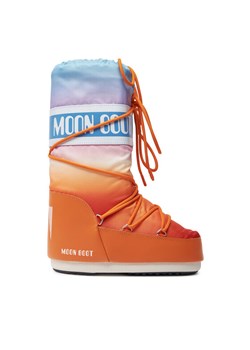 Śniegowce Moon Boot Mb Icon Sunrise 80D1402910 Pomarańczowy ze sklepu eobuwie.pl w kategorii Śniegowce damskie - zdjęcie 181320004