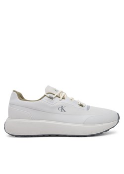 Sneakersy Calvin Klein Jeans Athleisure Runner Tech Ripstop YM0YM01205 Écru ze sklepu eobuwie.pl w kategorii Buty sportowe męskie - zdjęcie 181320223